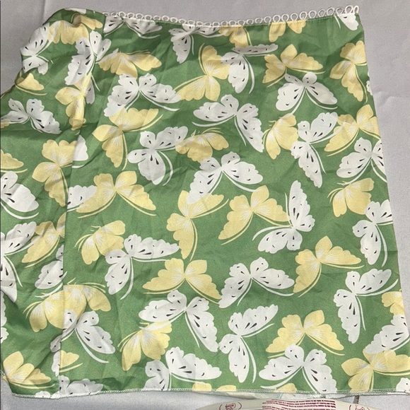 Green Floral Women's Swim Cover-Up - Picture 3 of 6